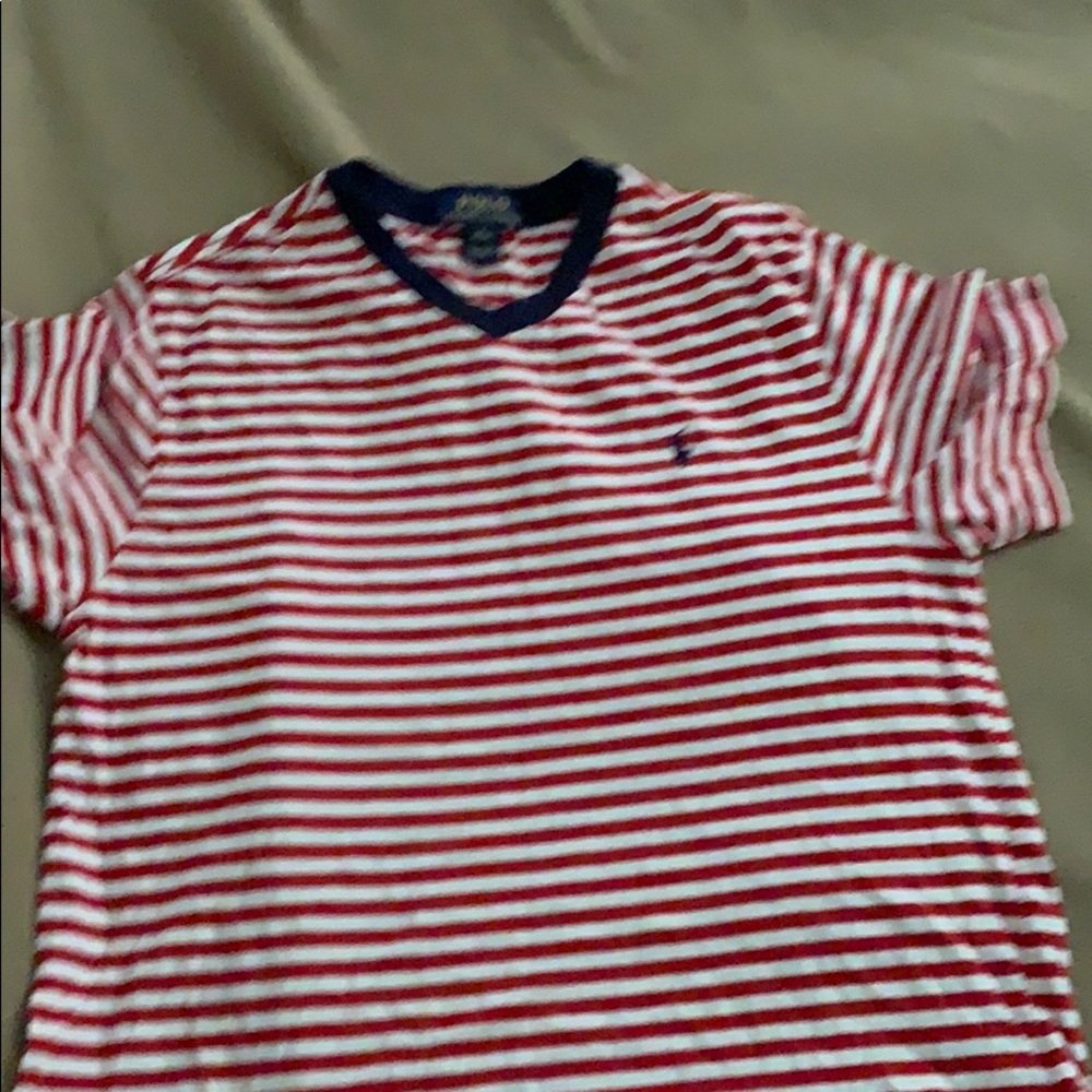 Red, White and Blue Polo